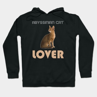 Abyssinian Cat Lover Hoodie